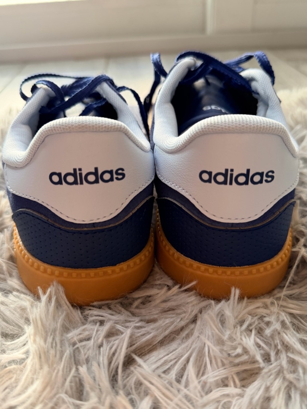 adidas women Cloudfoam Plus Sneaker in Blue Colorway - Picture 3 of 6